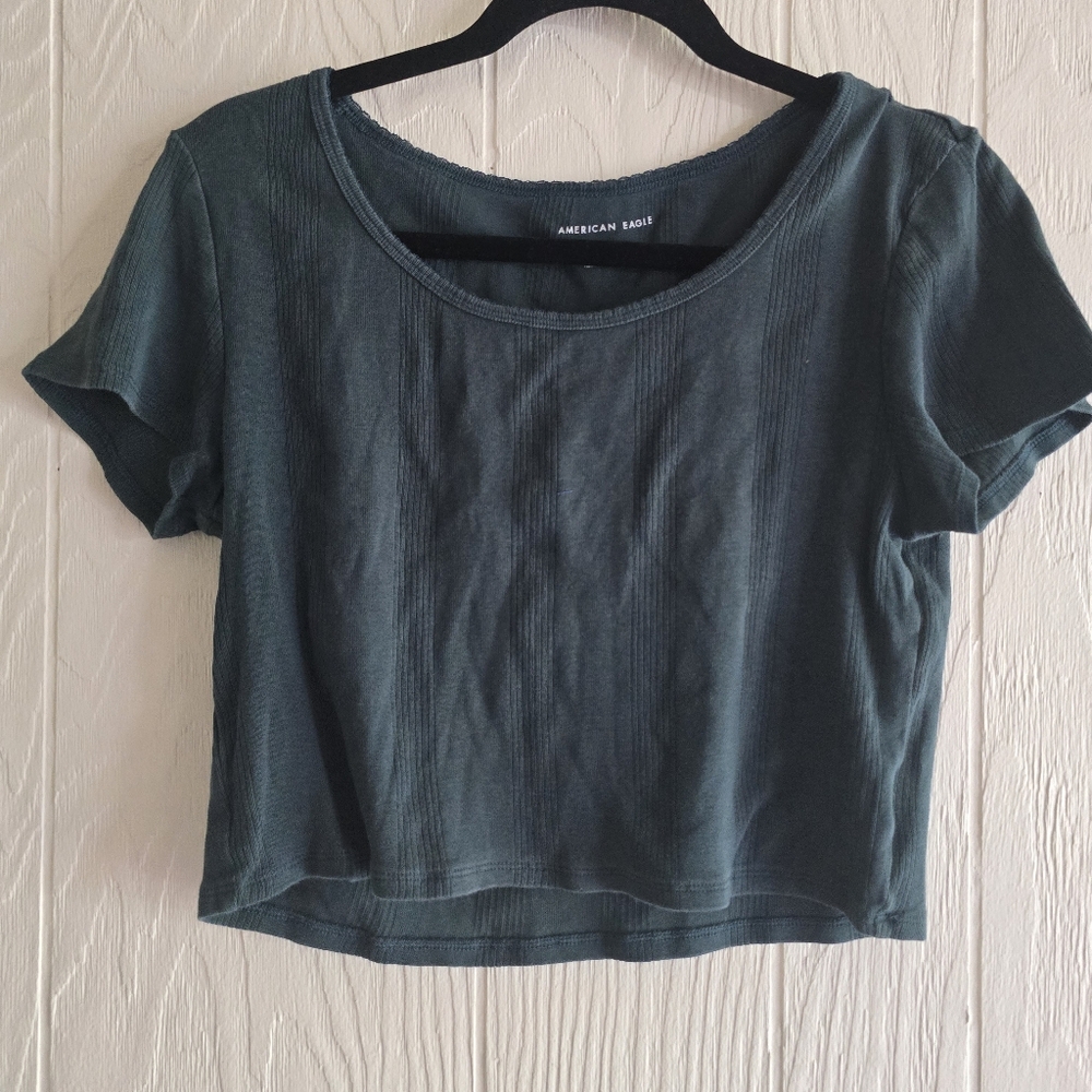 American Eagle Crop Top Sz L
